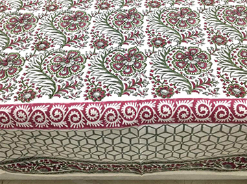 Hand Block Printed Bedsheets