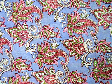 Hand Block Printed Fabric