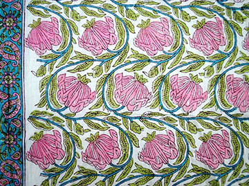 Hand Block Printed Fabric