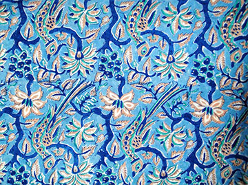 Hand Block Printed Fabric