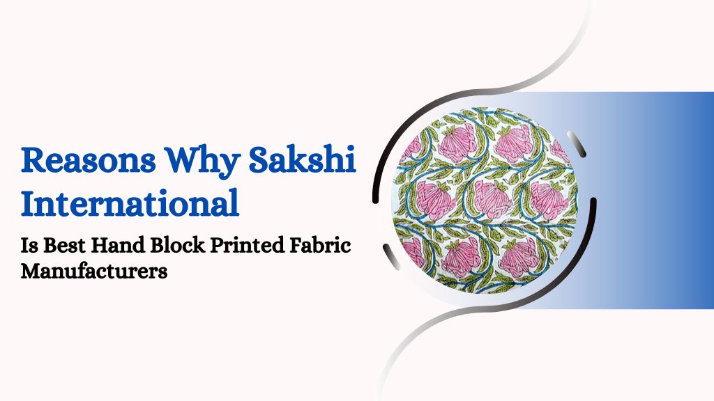 Hand Block Printed Fabric Manufacturers